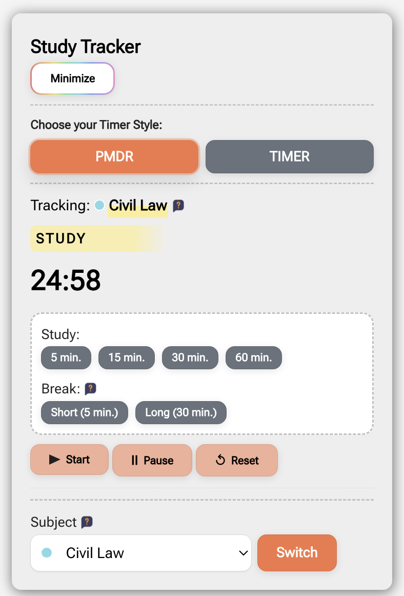 Pomodoro timer and flow feature preview